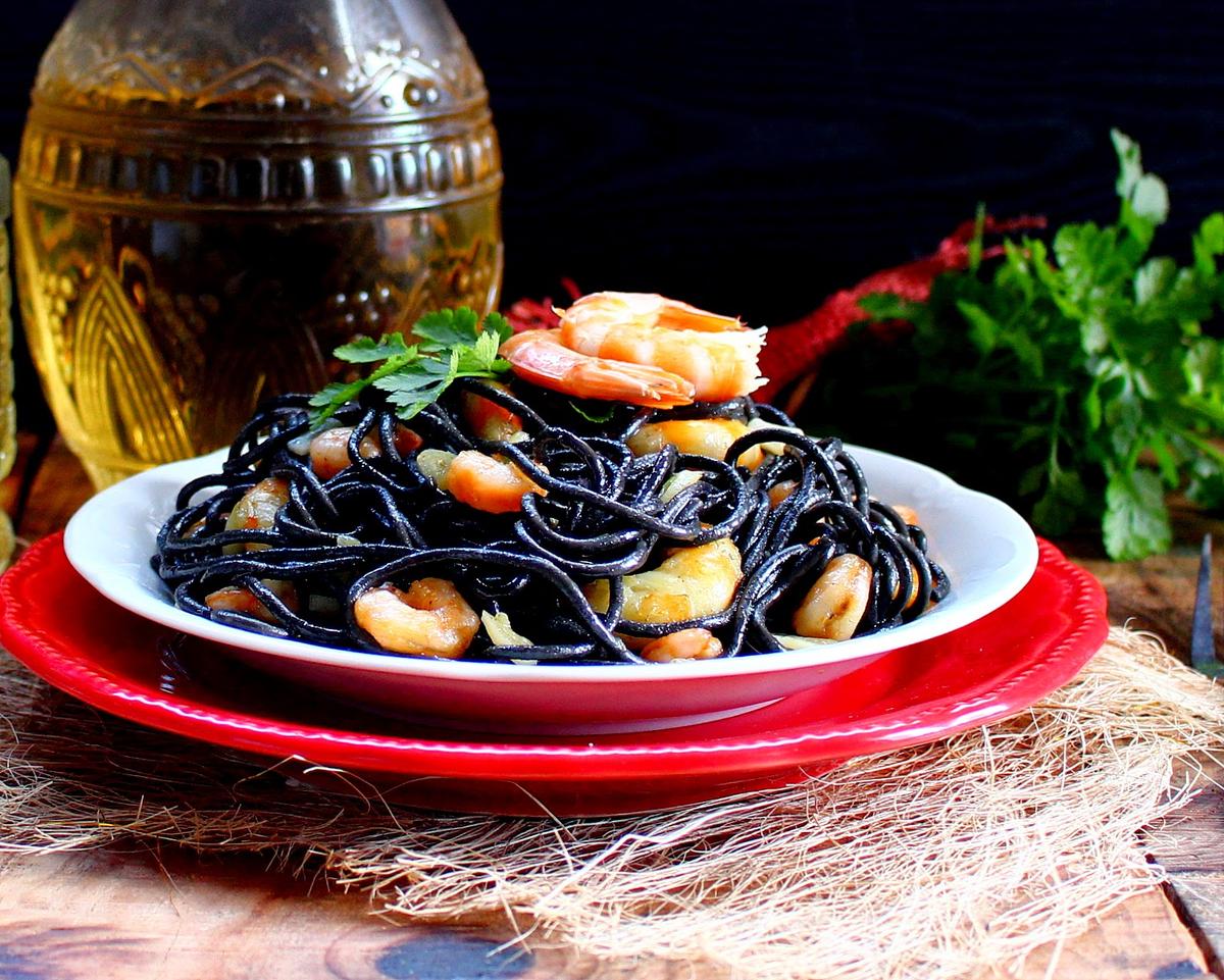 Deliciosa Receita de Massa Nero com Camarão: Um Prato Saboroso e Sofisticado
